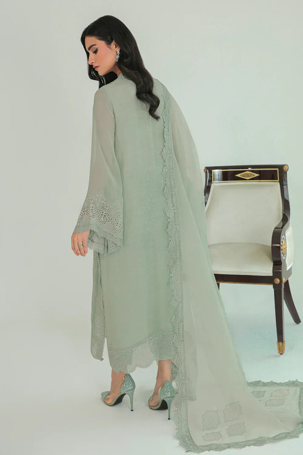 Baroque | Formals Collection | UF-234 -  Baroque Formal - Original Designer Dress - House of Maryam