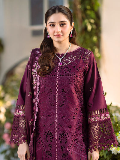 Bin Ilyas | Freesia Embroidered Lawn 25 | 106 - A -  Bin Ilyas Ladies Clothes - Original Designer Dress - House of Maryam
