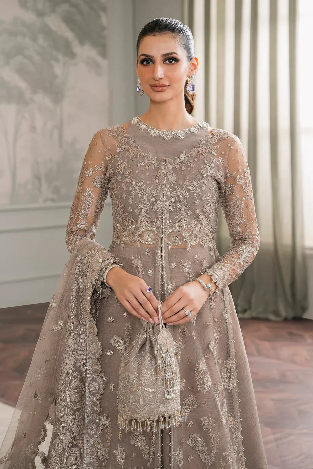 Baroque | Chantelle Embroidered Collection | CH12-06 -  Baroque Bridal - Original Designer Dress - House of Maryam