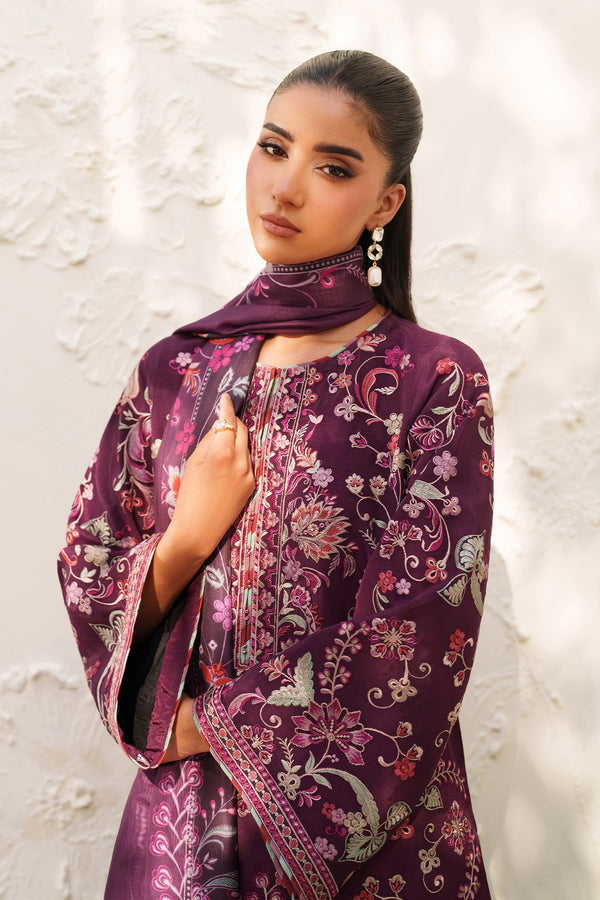 Baroque | Formals Collection | EMBROIDERED RAW SILK UF-4382, image 3