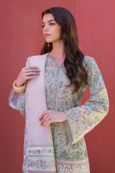 Baroque | Luxury Pret 24 | LAWN UF-576 -  Baroque Luxury - Original Designer Dress - House of Maryam