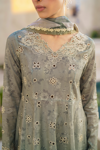 Iznik | Festive lawn 24 | SFL-10 -  Iznik Luxury - Original Designer Dress - House of Maryam