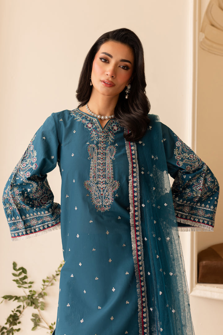 Batik | Zaynur Luxe Pret Edit | Leila -  Batik Ladies Clothes - Original Designer Dress - House of Maryam