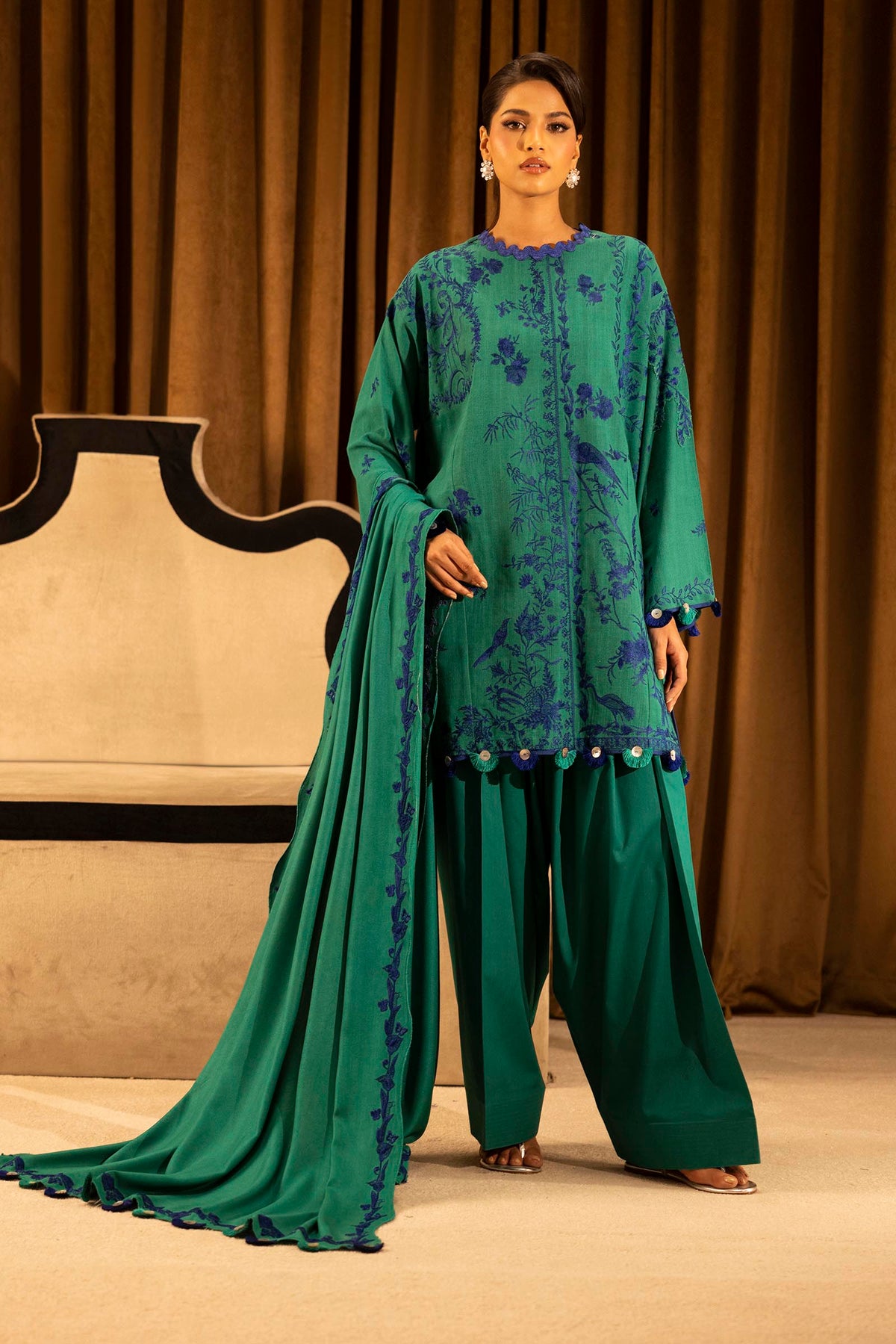 Sana Safinaz | Muzlin Winter 25 | 010A-1