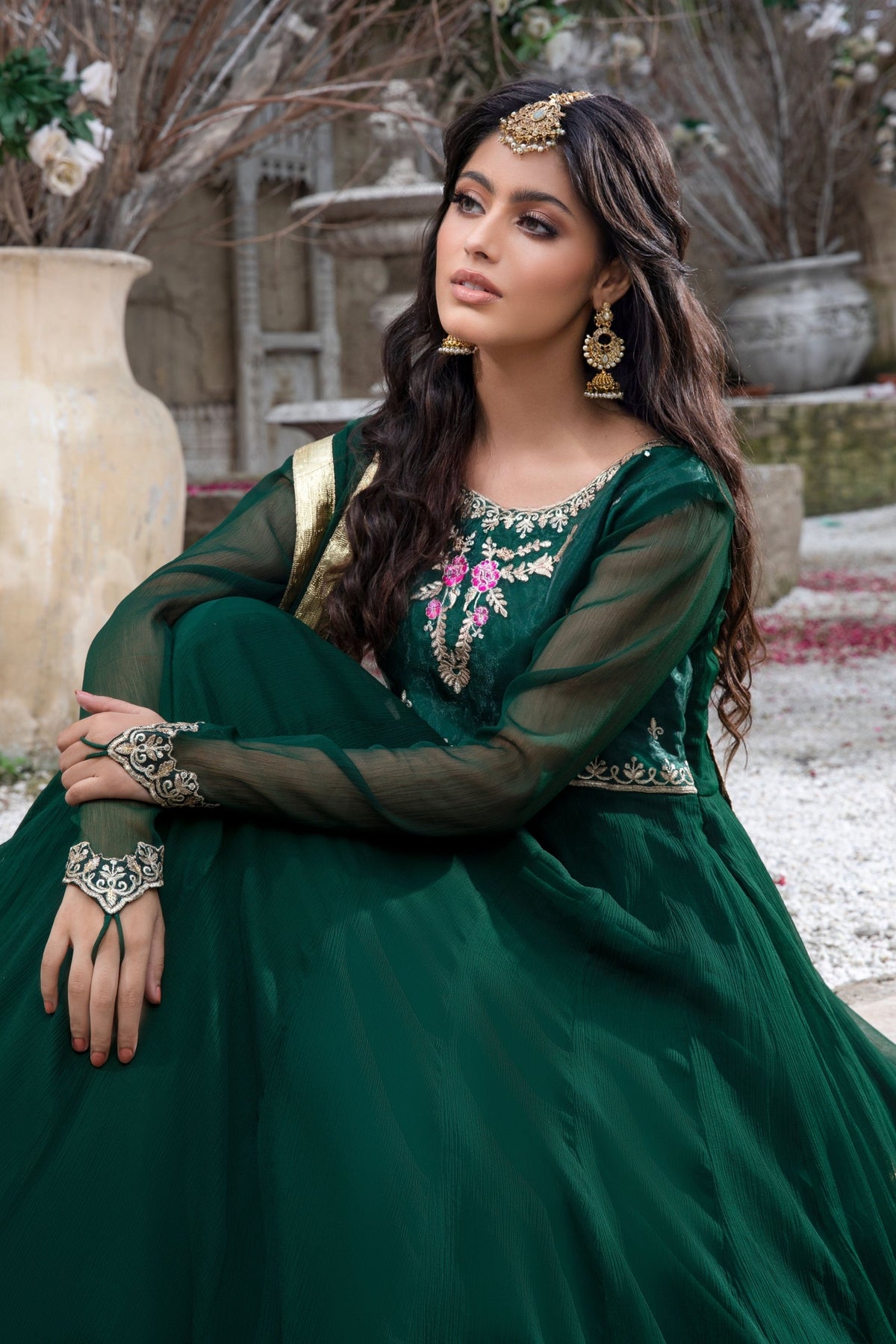 Hania & Umaimaz | Festive Collection | Zara -  Hania & Umaima  - Original Designer Dress - House of Maryam