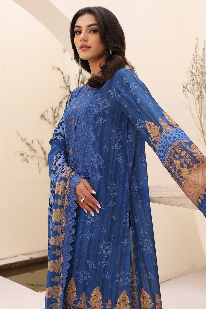Charizma | Naranji Embroidered Lawn 24 | CN4-005 -  Charizma Luxury - Original Designer Dress - House of Maryam