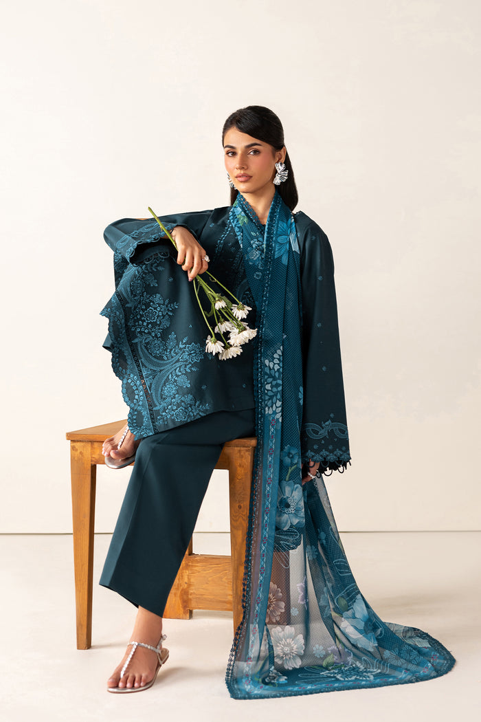 Farasha | Summer Melody 26 | Midnight Teal-4