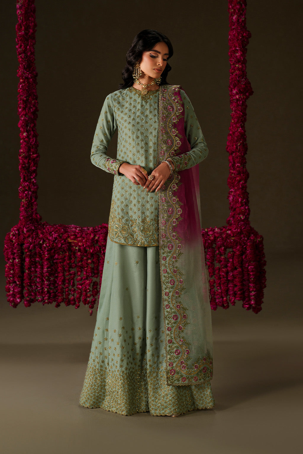 Iznik | Velvet 25 | IV-73 Embroidered Velvet, image 4