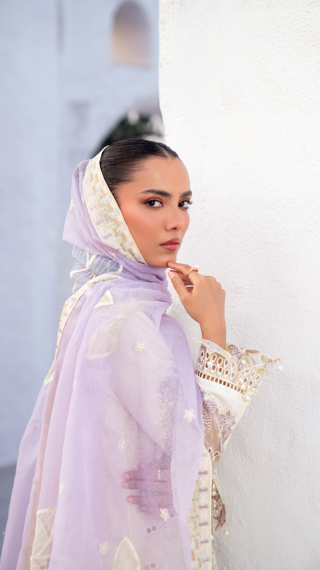 Zebtan | ZA-07 | Anaya Lawn -  Zebtan Luxury Lawn - Original Designer Dress - House of Maryam