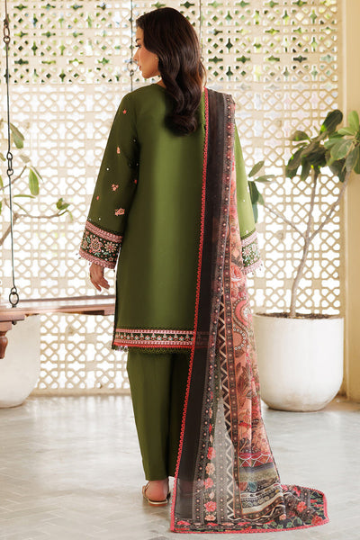 Farasha | Summer Weaves Embroidered Lawn | Olivine Dreams -  Farasha Ladies Clothes - Original Designer Dress - House of Maryam