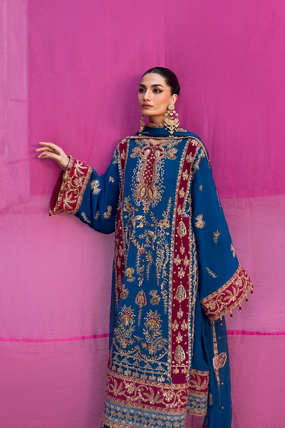 Emaan Adeel I The Empress Wedding Formals I VELANIS -  Emaan Adeel Ladies Clothes - Original Designer Dress - House of Maryam