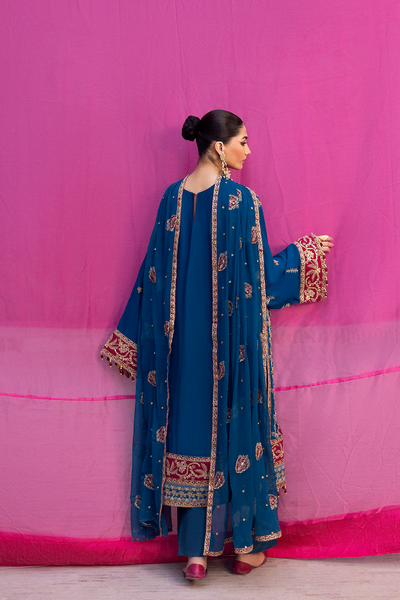 Emaan Adeel I The Empress Wedding Formals I VELANIS -  Emaan Adeel Ladies Clothes - Original Designer Dress - House of Maryam