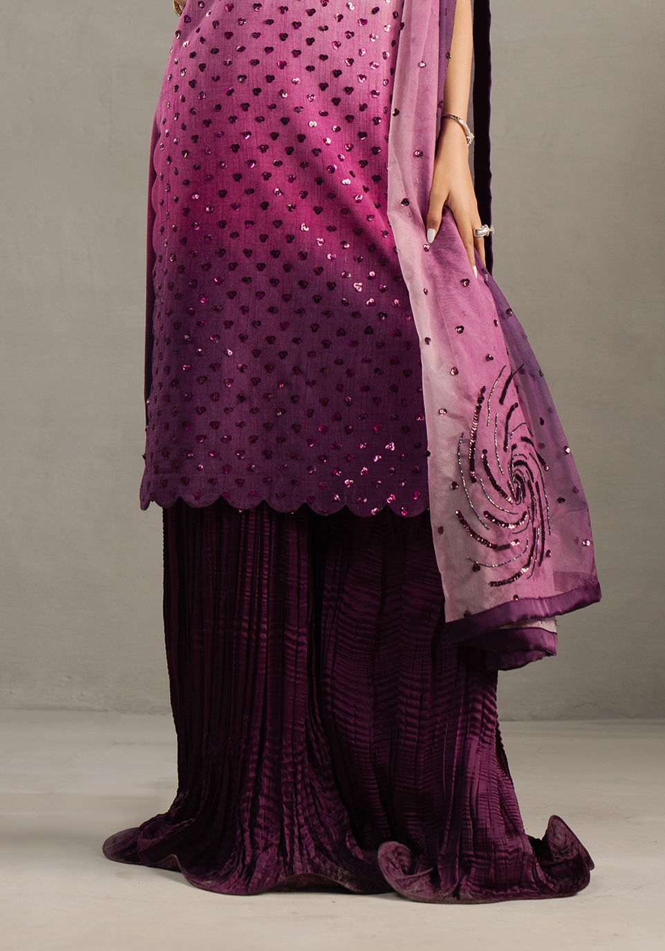 Zarqash | Silk Edit | ZQS 003 GIANNA -  Zarqash Ladies Clothes - Original Designer Dress - House of Maryam