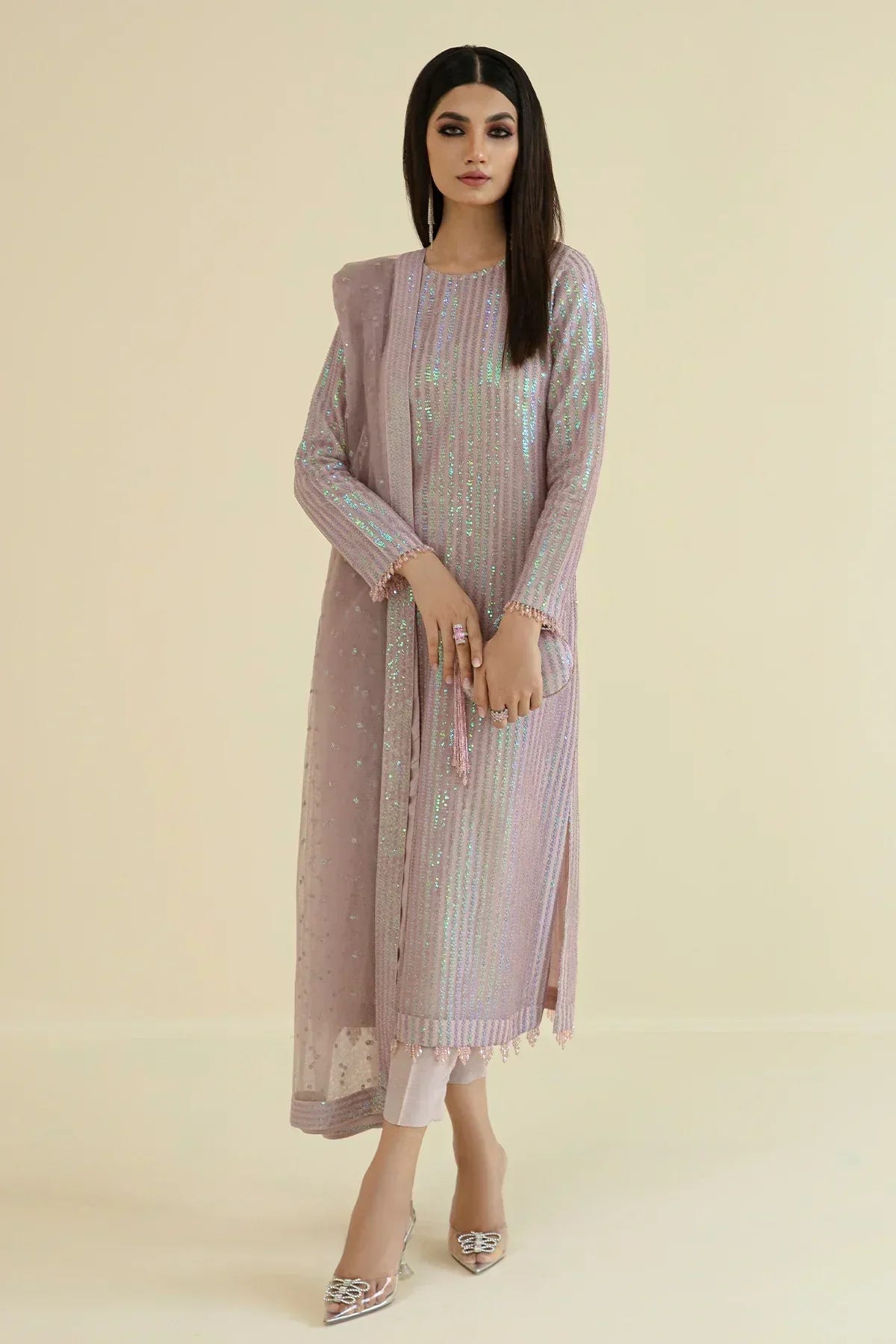Baroque | Formals Collection | UF-384 -  Baroque Formal - Original Designer Dress - House of Maryam