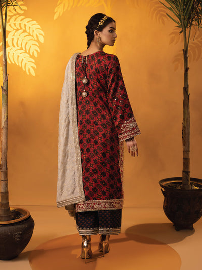 Faiza Faisal | Signature Pret Eid Edit |Carina -  Faiza Faisal Luxury - Original Designer Dress - House of Maryam