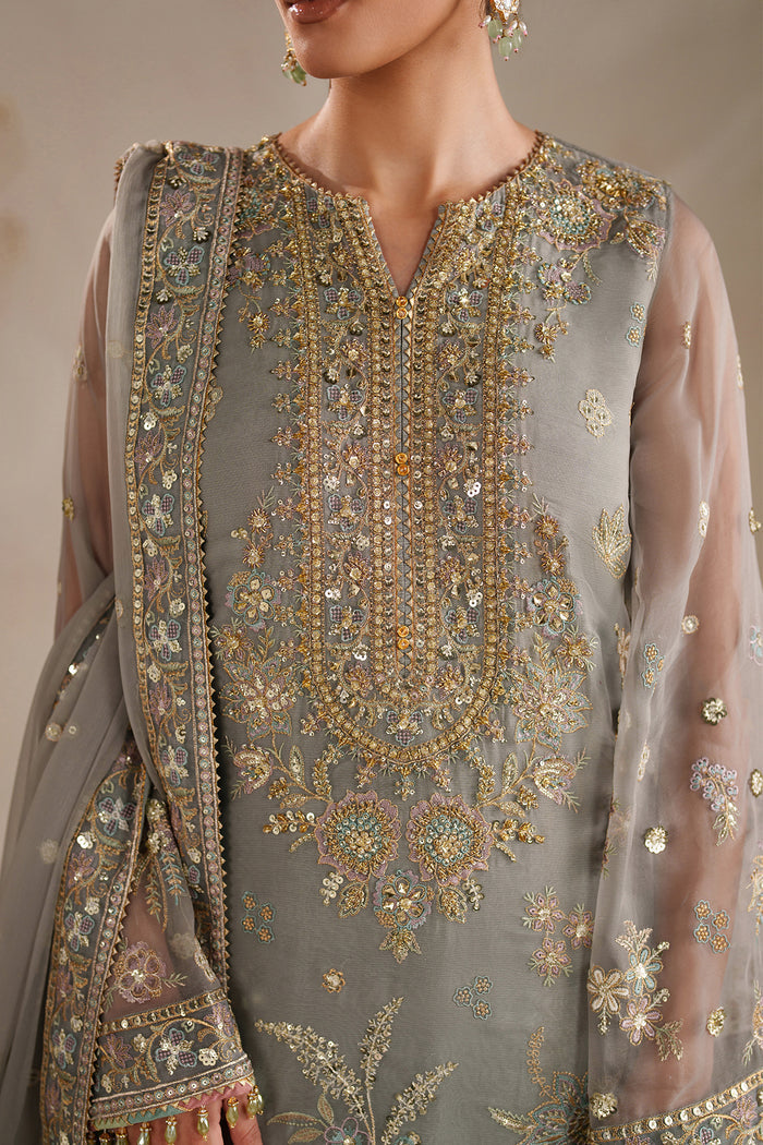 Baroque | Formals Collection | EMBROIDERED CHIFFON UF-4364, image 3