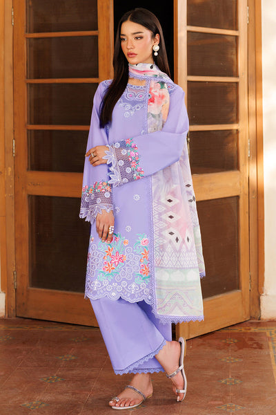 Farasha | Summer Weaves Embroidered Lawn | Lavender Dew -  Farasha Ladies Clothes - Original Designer Dress - House of Maryam