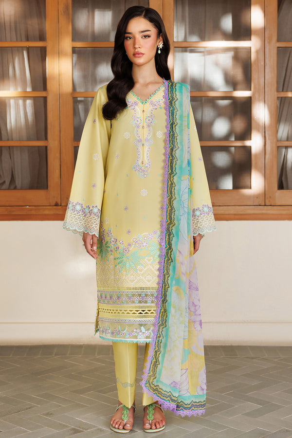 Farasha | Summer Weaves Embroidered Lawn | Daisy Dreams -  Farasha Ladies Clothes - Original Designer Dress - House of Maryam