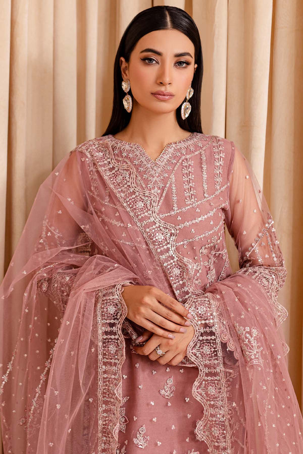 Farasha | Lumiere Formals | PASTEL PEACH -  Farasha Formal - Original Designer Dress - House of Maryam