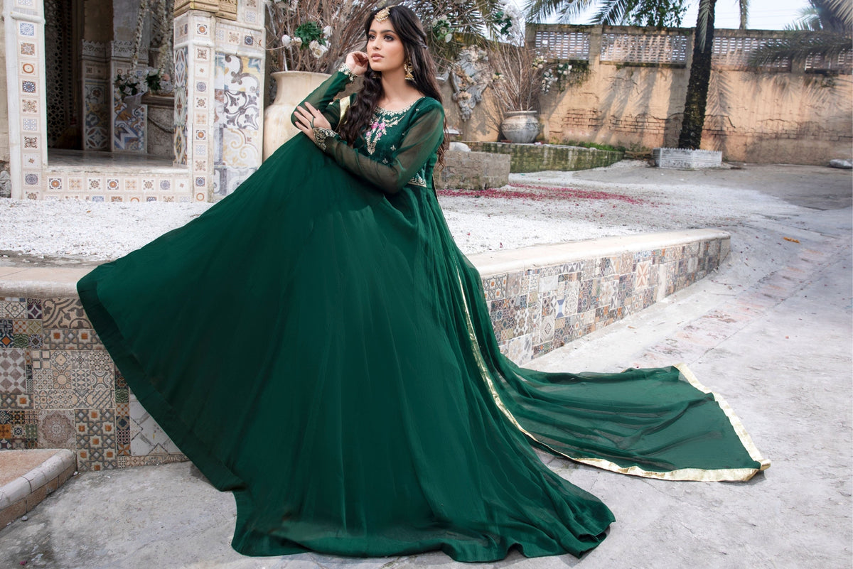 Hania & Umaimaz | Festive Collection | Zara -  Hania & Umaima  - Original Designer Dress - House of Maryam