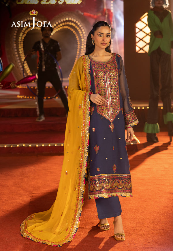 Asim Jofa | Festive Collection 25 | AJLF-16 -  Asim Jofa Ladies Clothes -  House of Maryam