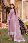 Farasha | Dastoor Embroidered Lawn SS24 | DAINTY LILAC by Designer Farasha - House of Maryam - Pakistani Designer Ethnic Wear in {{ shop.shopifyCountryName }}