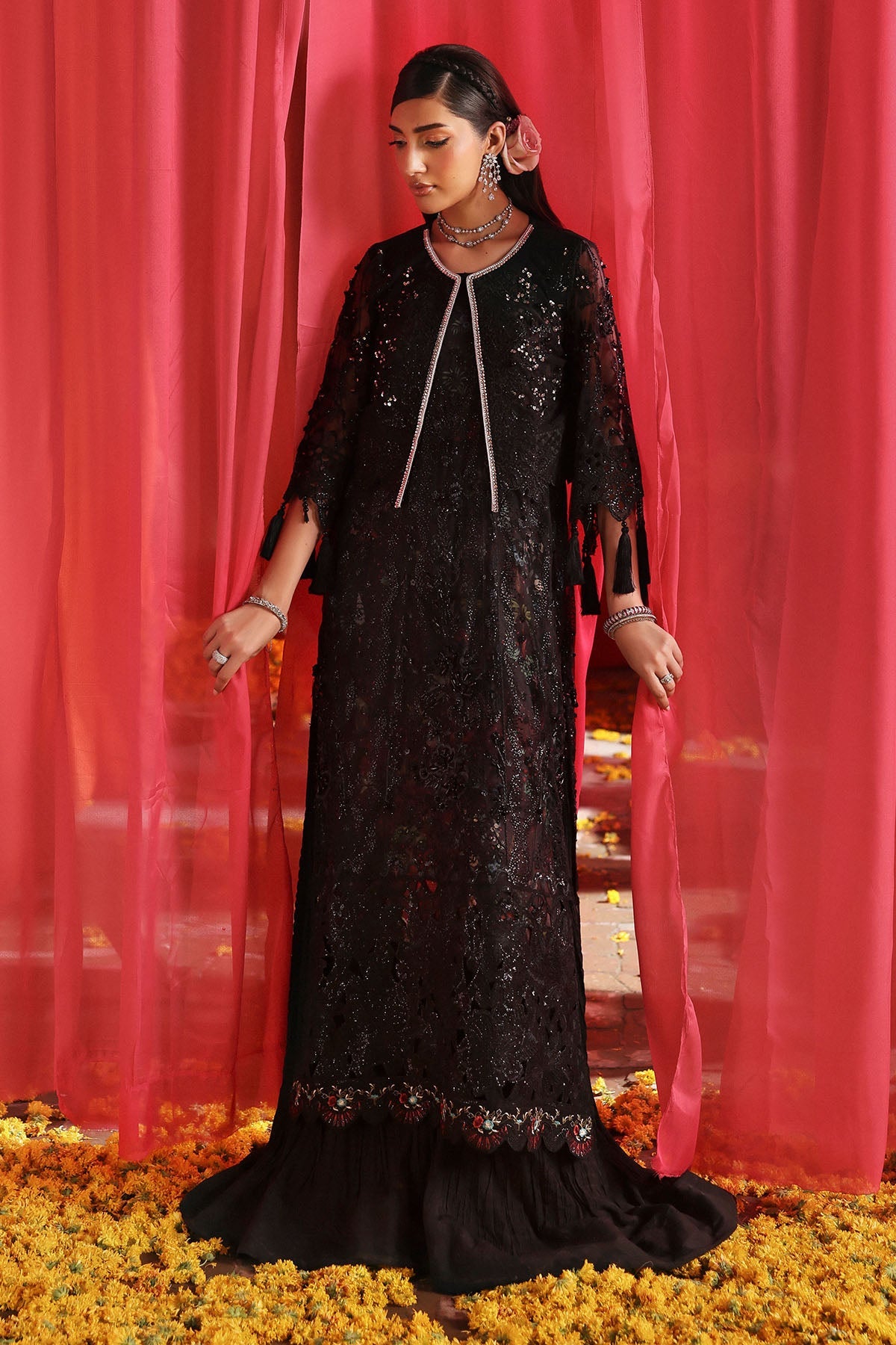 Nureh | Jhoomro 25' | NL-87 Fayra -  Nureh jhoomro 25 - Original Designer Dress - House of Maryam