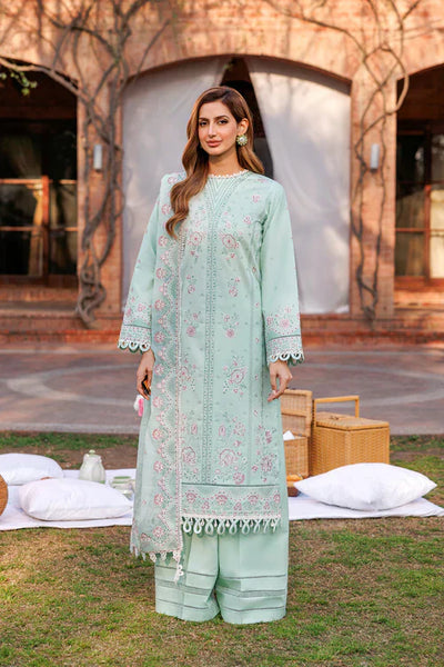 Farasha | Kaavish Lawn 24 | WHISPER MINT -  Farasha Luxury - Original Designer Dress - House of Maryam