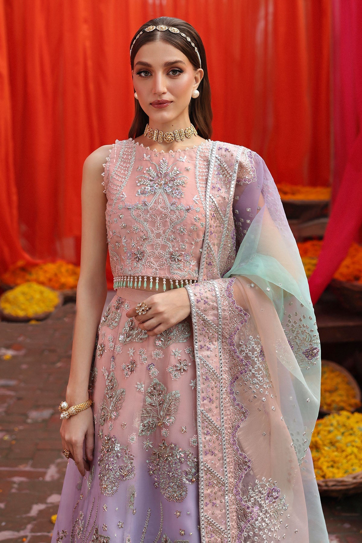 Nureh | Jhoomro 25' | NL-81 Daria -  Nureh jhoomro 25 - Original Designer Dress - House of Maryam