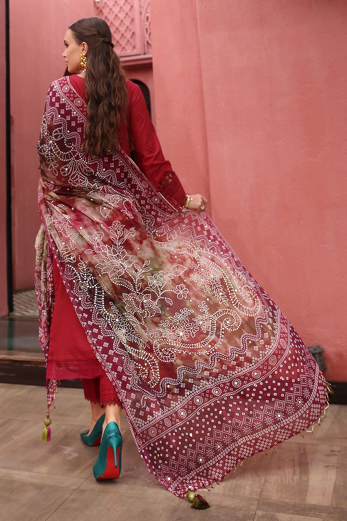 Nureh | Bazaar Lawn 25 | NE-109 -  Nureh Ladies Clothes - Original Designer Dress - House of Maryam