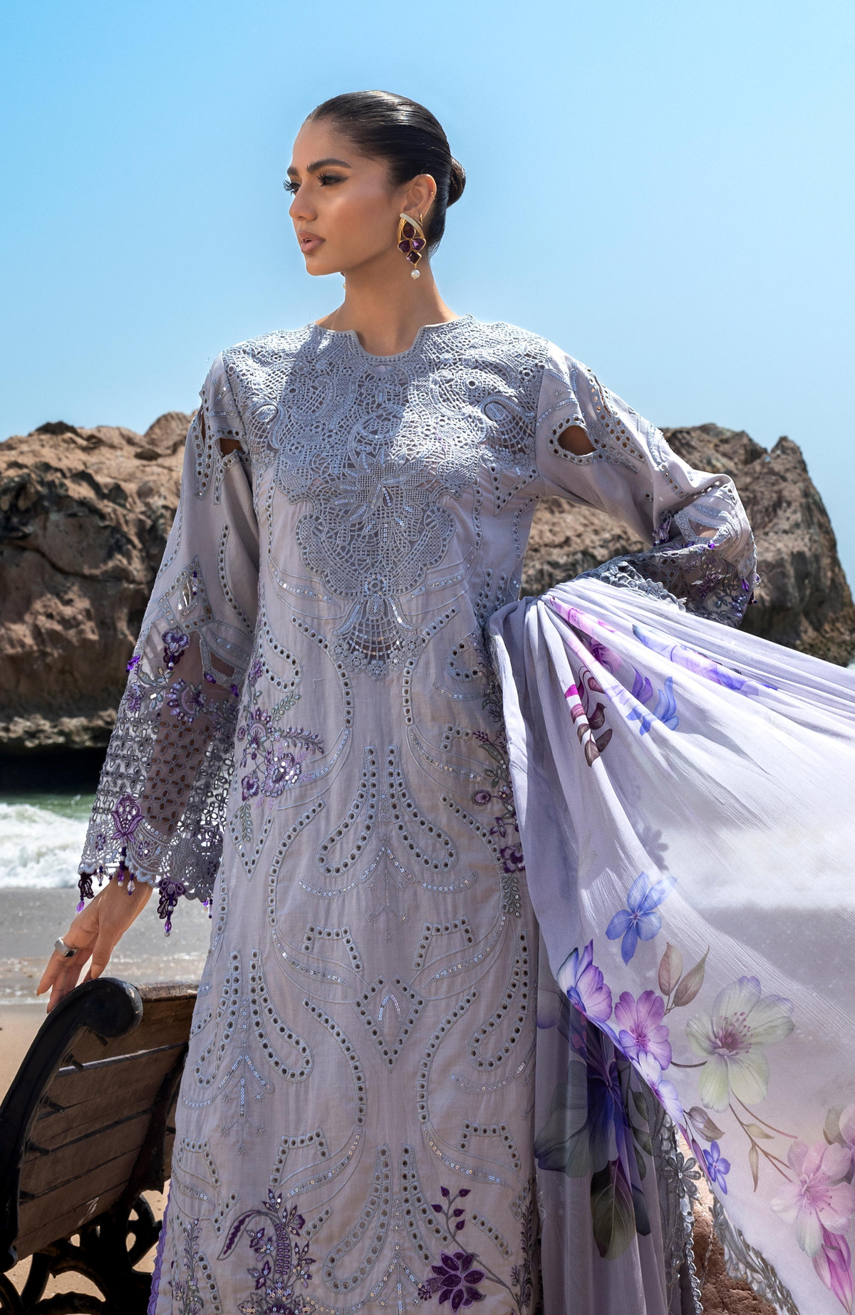 Al Zohaib | Mahiymaan Luxury Lawn 26 | MLL-26-11, image 3