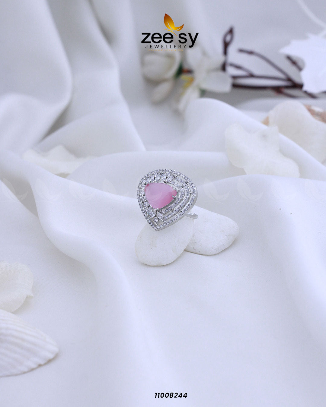 Ring-8279 -  Zeesy Rings - Original Designer Dress - House of Maryam