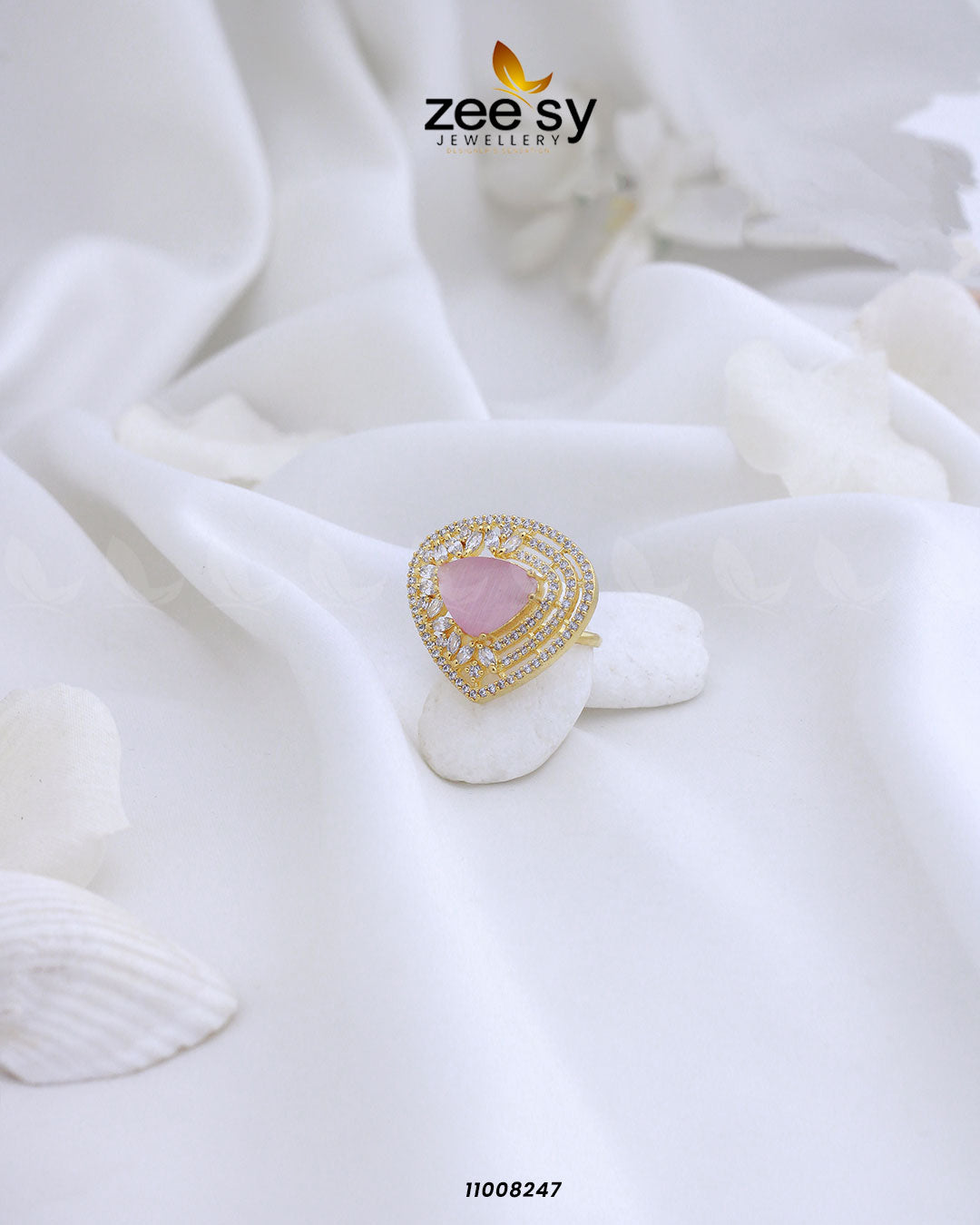 Ring-8279 -  Zeesy Rings - Original Designer Dress - House of Maryam