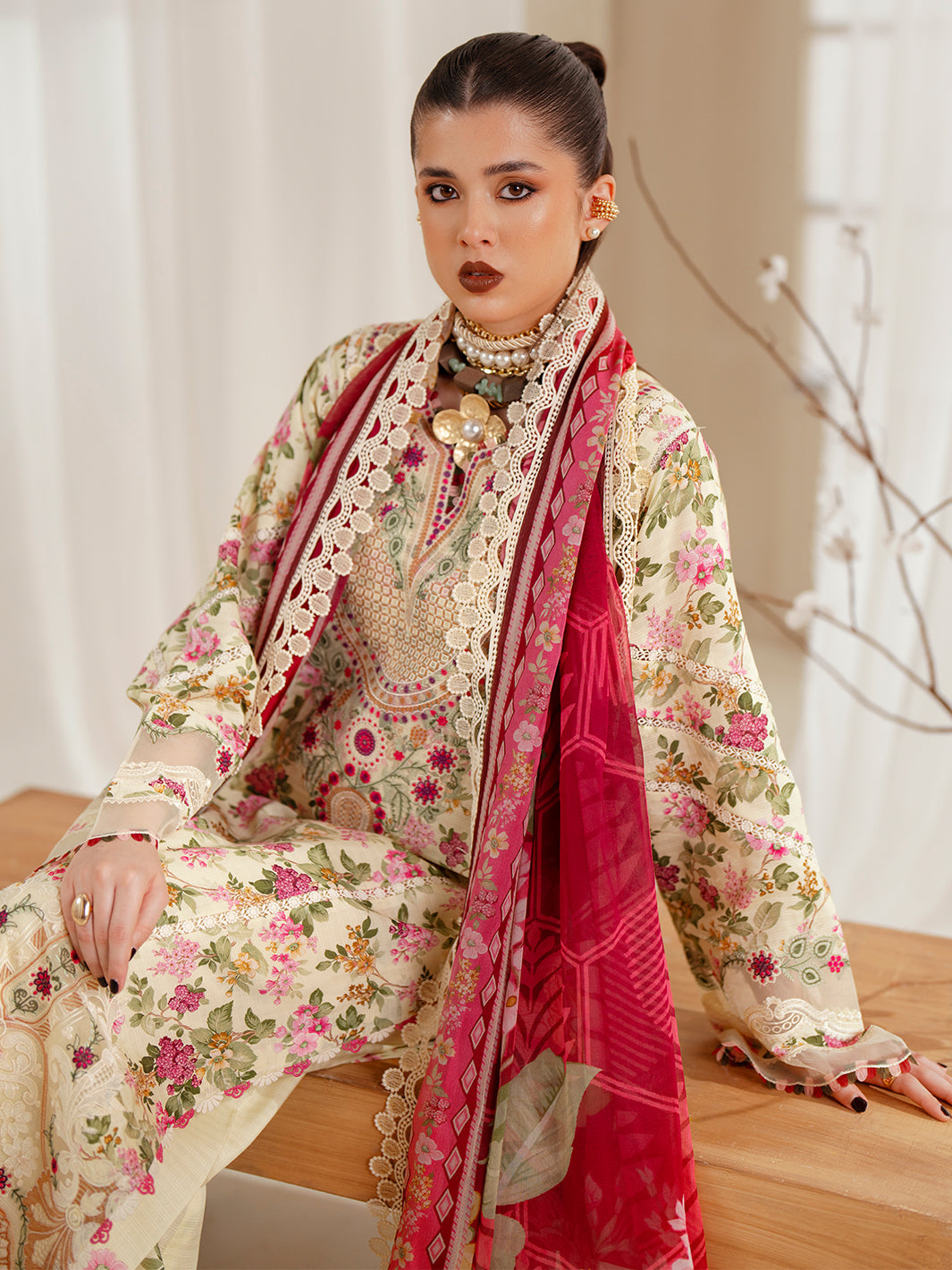 Bin Ilyas | Eres Bonita Viscose 25 | 1107-A, image 5