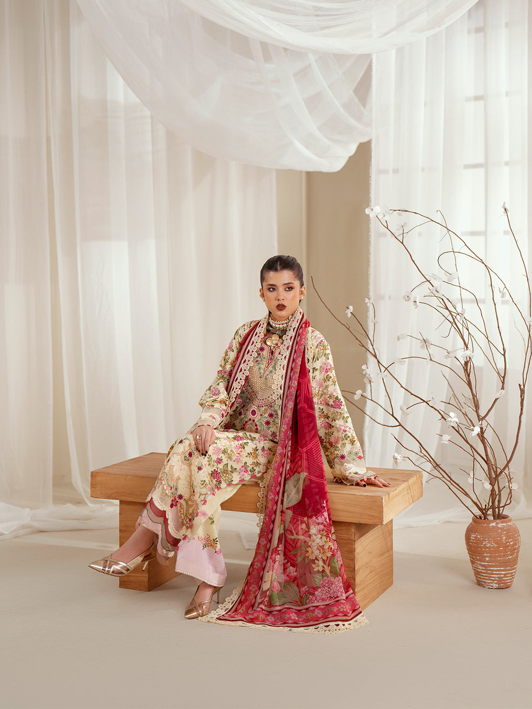 Bin Ilyas | Eres Bonita Viscose 25 | 1107-A, image 7