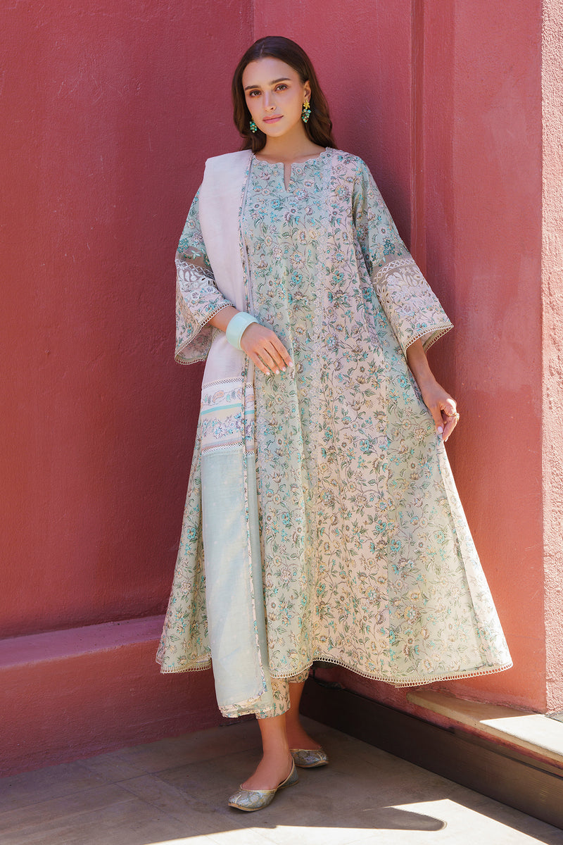 Baroque | Luxury Pret 24 | LAWN UF-577 -  Baroque Luxury - Original Designer Dress - House of Maryam