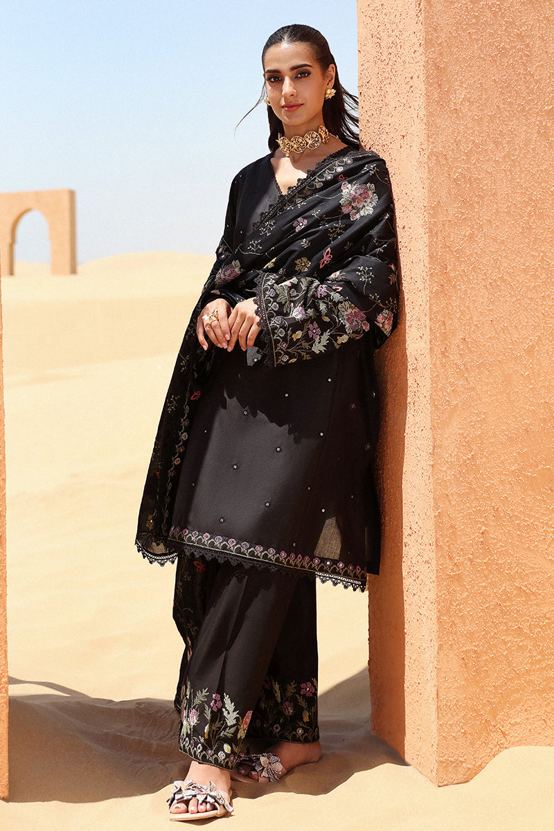 Cross Stitch | Eid Lawn 24 | DEEP SHADOW -  Cross Stitch Luxury - Original Designer Dress - House of Maryam