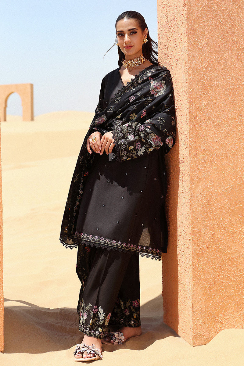 Cross Stitch | Eid Lawn 24 | DEEP SHADOW -  Cross Stitch Luxury - Original Designer Dress - House of Maryam