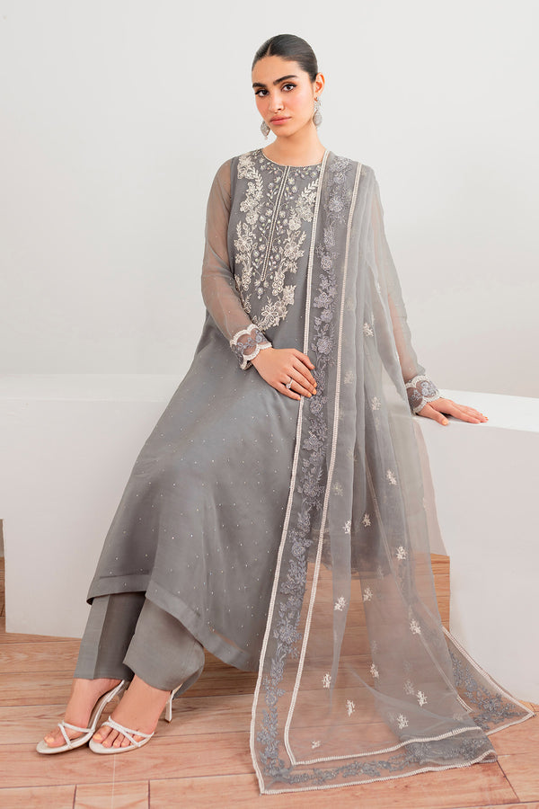 Baroque | Luxury Pret 25 | EMBROIDERED CHIFFON PR-991, image 2