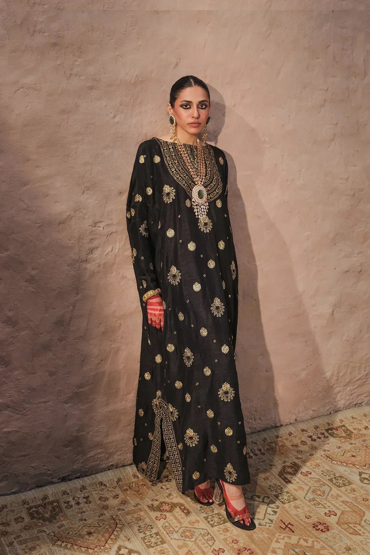 Erum Khan | Shab Siyah 23 | Chandni -  Erum Khan Formal - Original Designer Dress - House of Maryam