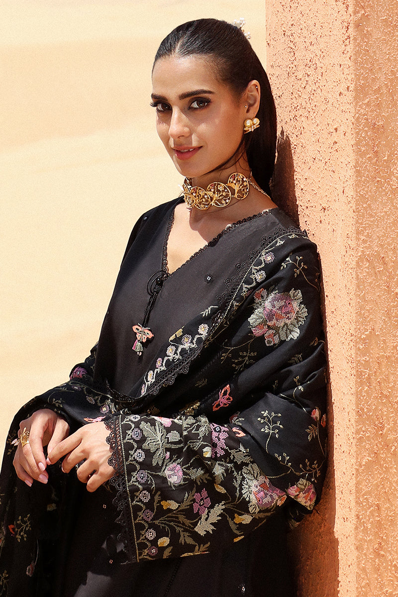 Cross Stitch | Eid Lawn 24 | DEEP SHADOW -  Cross Stitch Luxury - Original Designer Dress - House of Maryam