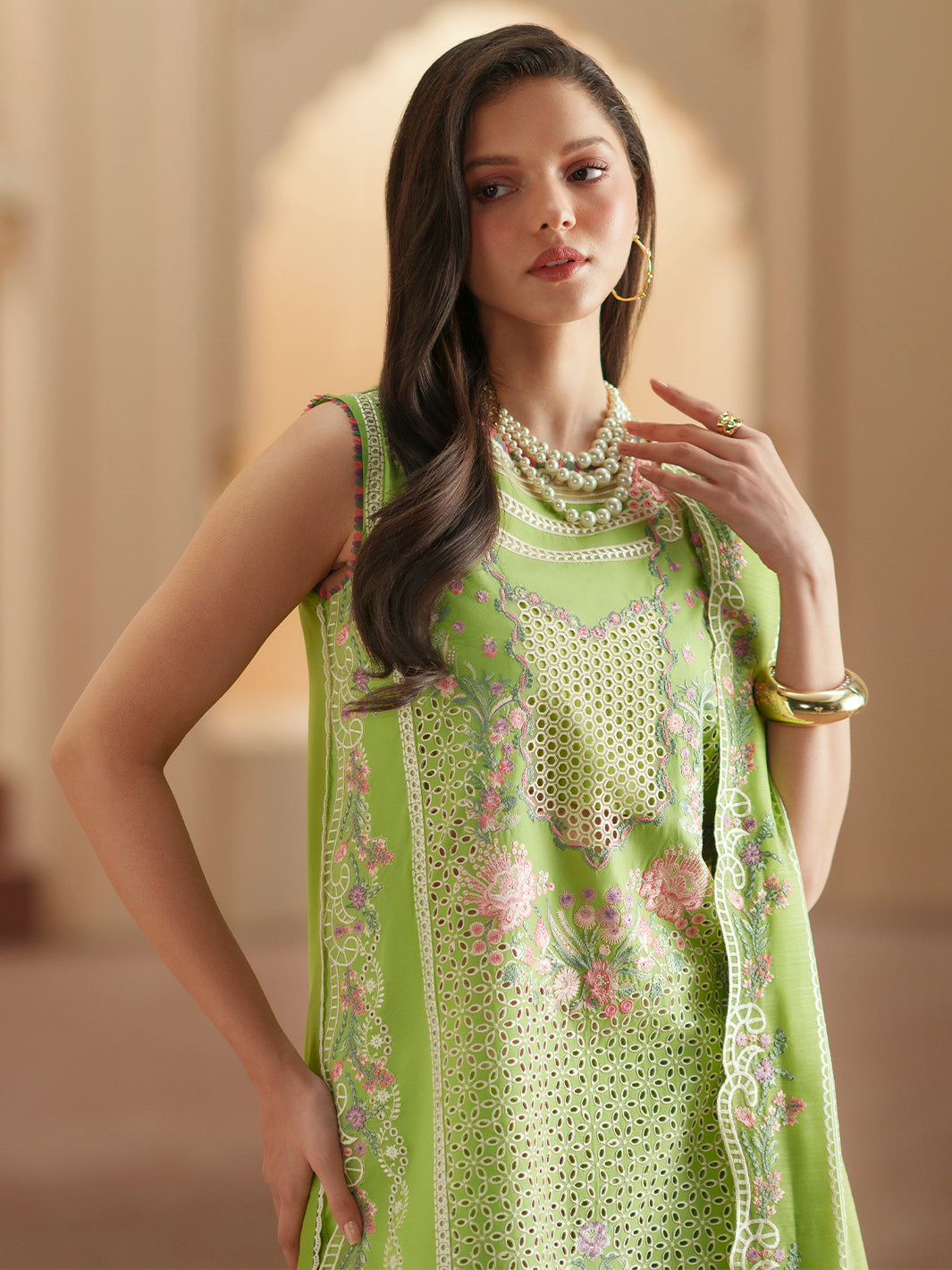Bin Ilyas | Mashriq Luxury Lawn 26 | D-112-A, image 6