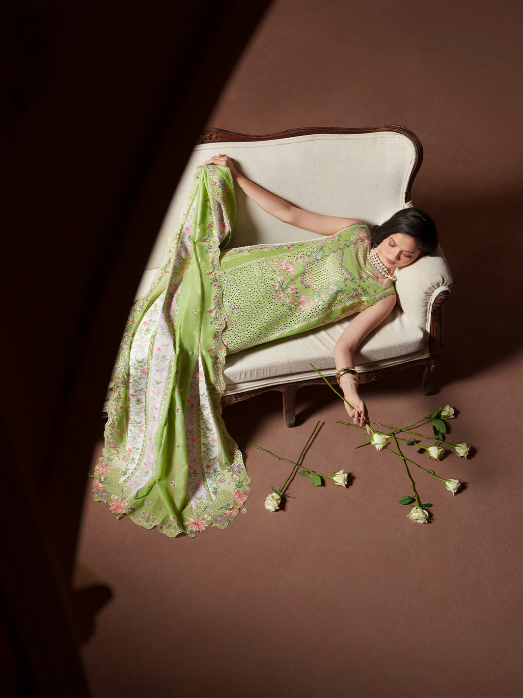 Bin Ilyas | Mashriq Luxury Lawn 26 | D-112-A, image 5