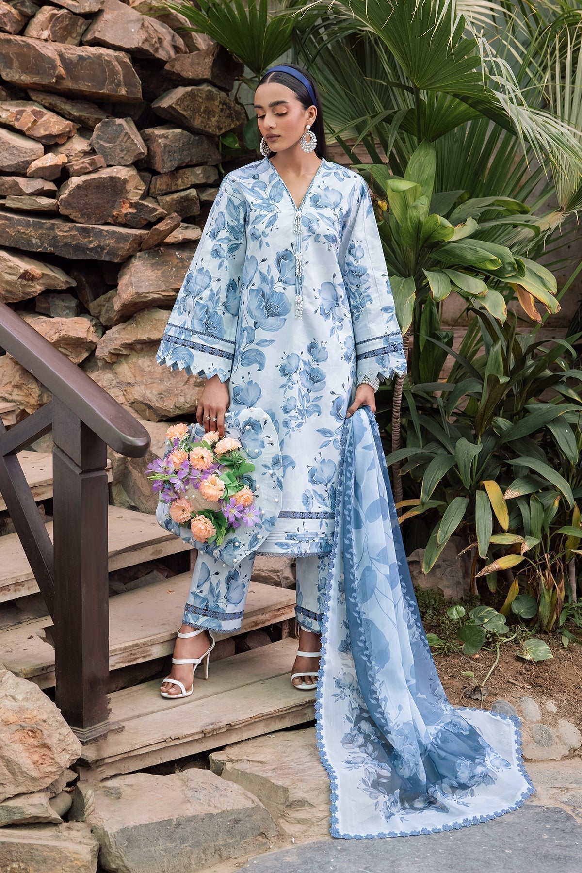 Alizeh | Sheen Lawn Prints 24 | GLORY -  Alizeh Casuals - Original Designer Dress - House of Maryam
