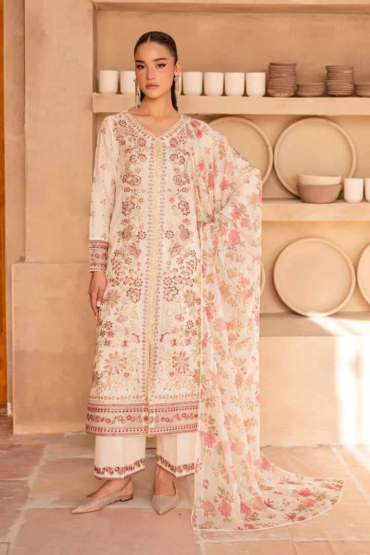 Batik | Ophelia Luxury Pret | Dandelion -  Batik Ladies Clothes - Original Designer Dress - House of Maryam