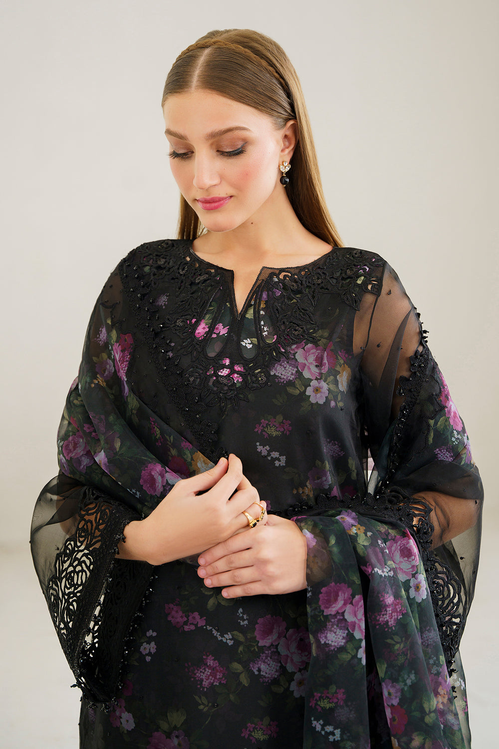 Baroque | Formals Collection | EMBROIDERED ORGANZA UF-525, image 3