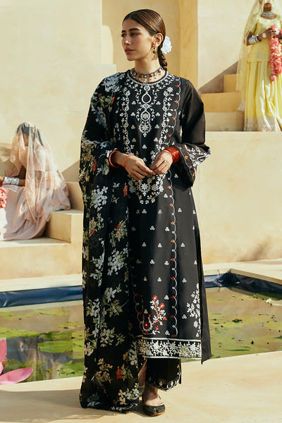 Cross Stitch | Premium Lawn 24 | RUSTIC AURA -  Cross Stitch Formal - Original Designer Dress - House of Maryam