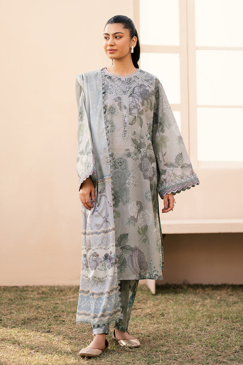 Baroque | Luxury Pret 24 | LAWN UF-605 -  Baroque Luxury - Original Designer Dress - House of Maryam