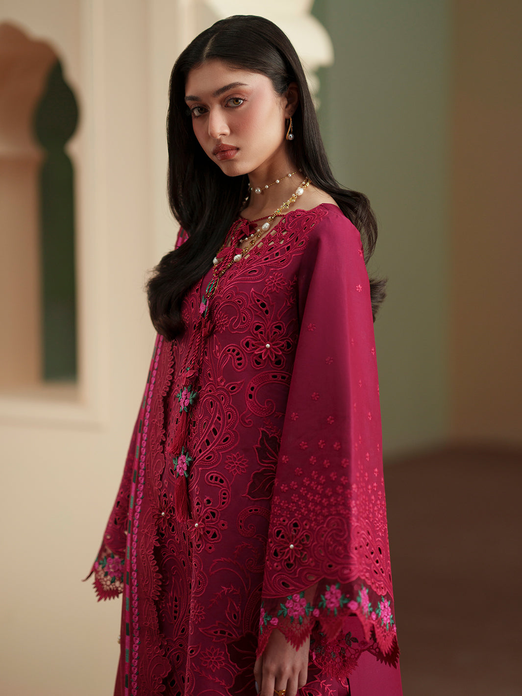 Bin Ilyas | Mashriq Luxury Lawn 26 | D-113-B, image 7