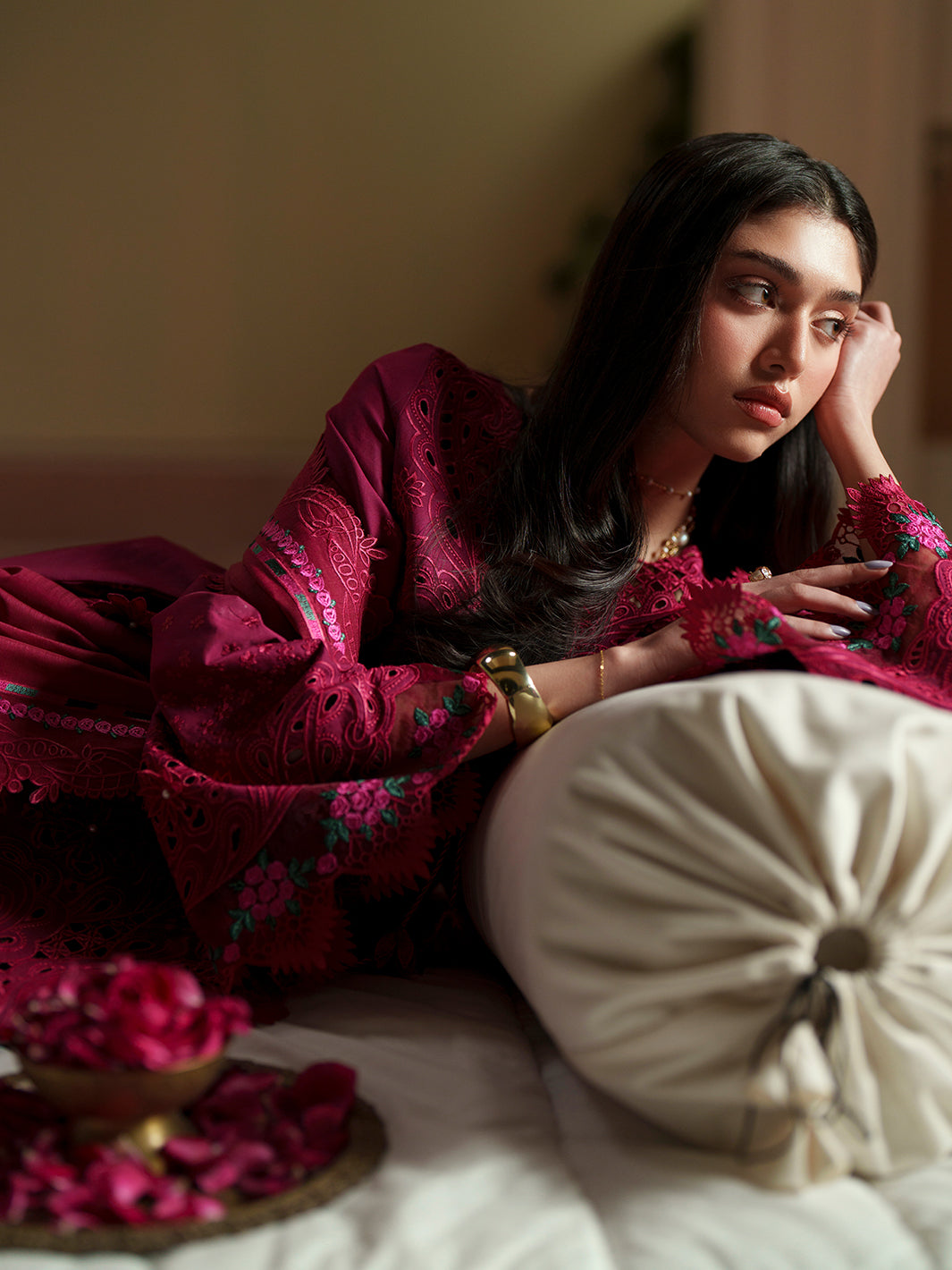 Bin Ilyas | Mashriq Luxury Lawn 26 | D-113-B, image 4